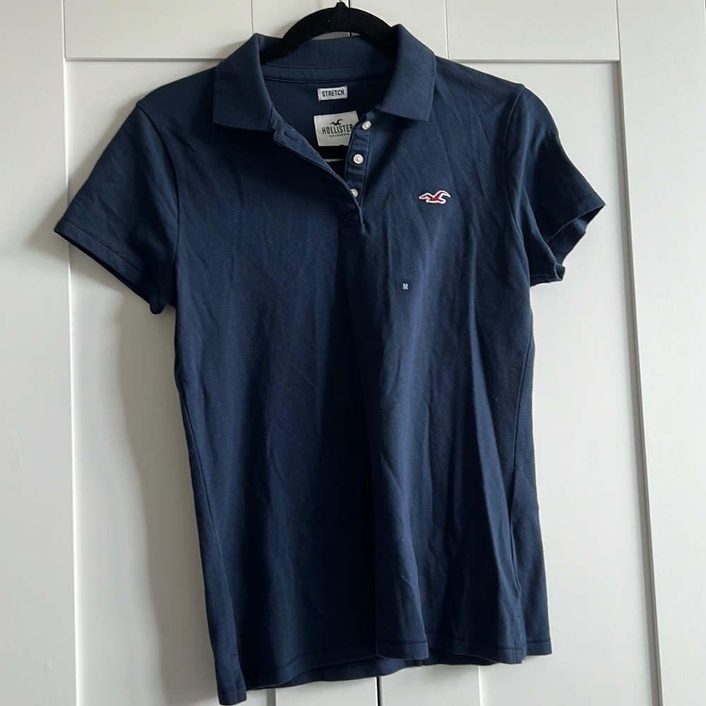 Hollister Navy Polo